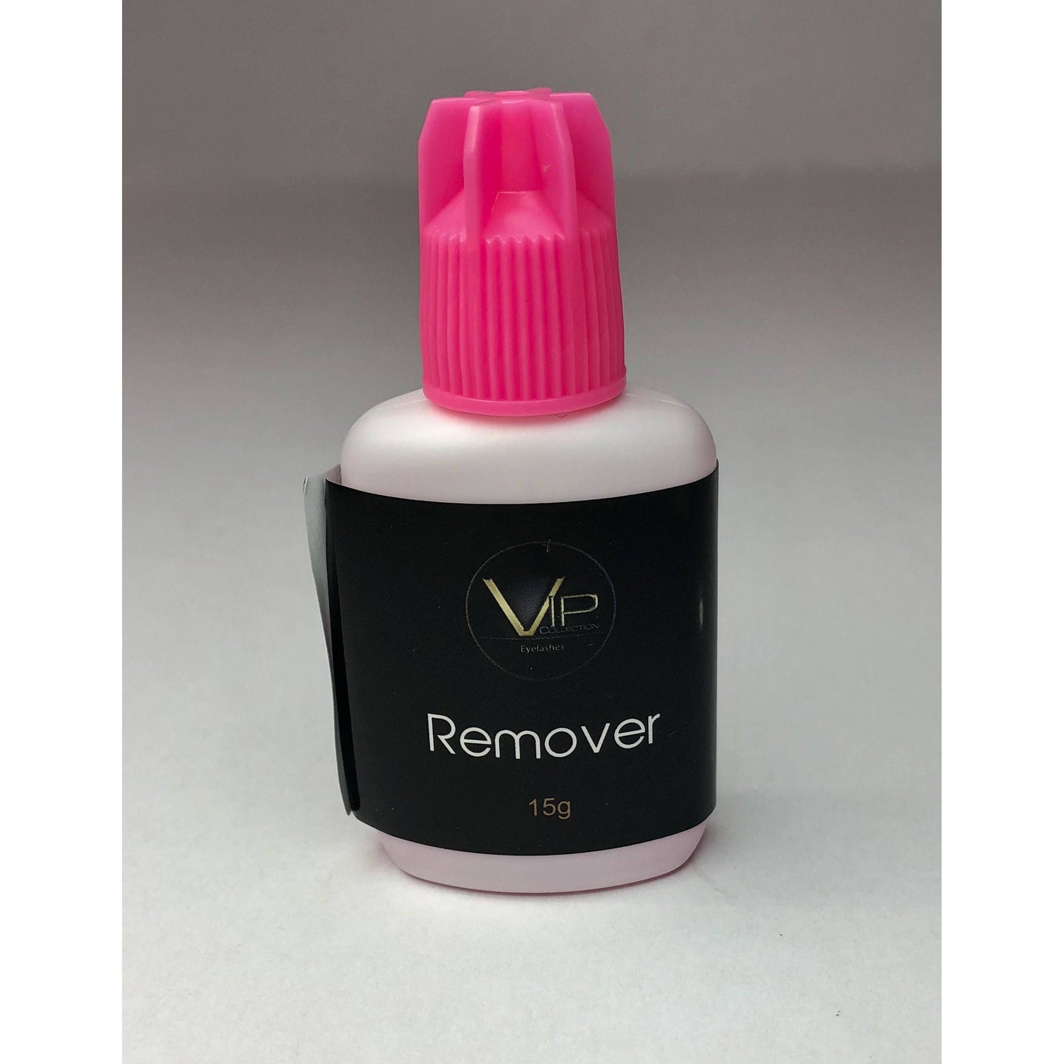 VIP-Eyelash Accessories- Pink Gel Eyelash Glue Remover (15 g) - VIP Extensions