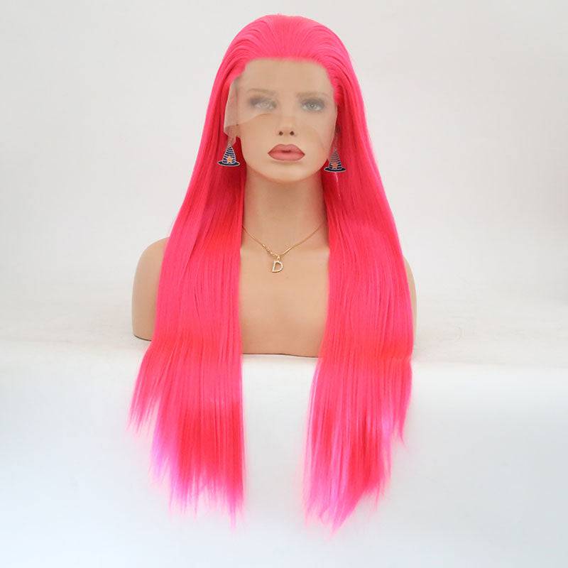 VIP - Synthetic Lace Front Wig Pink - VIP Extensions