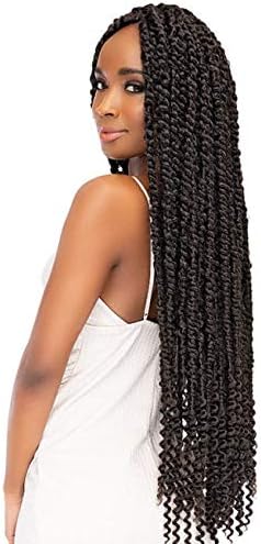 Janet Collection Nalatress Synthetic Hair Crochet Braid - PASSION TWIST BRAID 24" - VIP Extensions