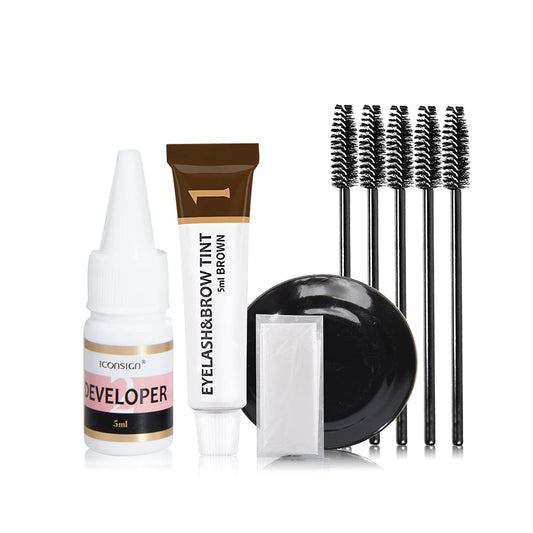 Lash & Brow Tint Kit, Professional Semi-Permanent 2-IN-1 - VIP Extensions