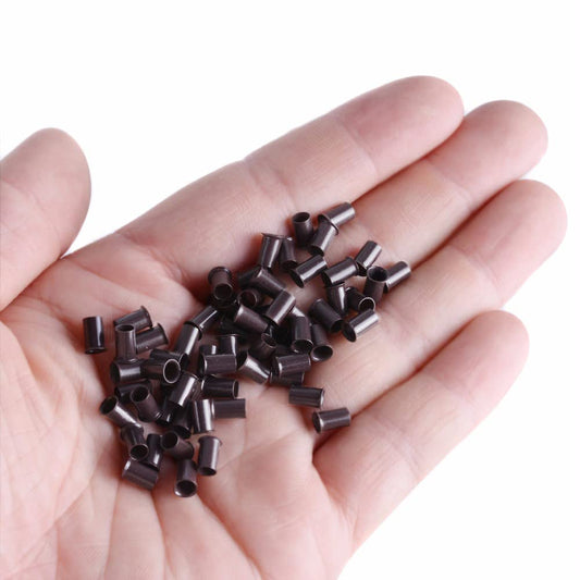 Allure Copper Micro Ring 3.5 x 3.5 x 6.0 MM (25 Pc/jar)) - VIP Extensions