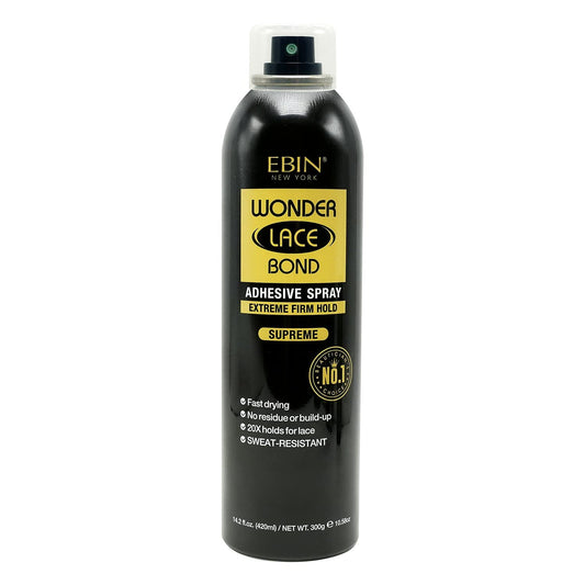 EBIN NEW YORK Wonder Lace Bond Adhesive Spray (Supreme Hold, - VIP Extensions