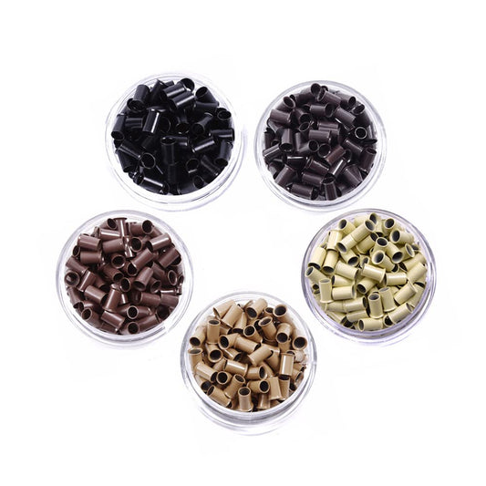 Allure Copper Micro Ring 3.5 x 3.5 x 6.0 MM (25 Pc/jar)) - VIP Extensions