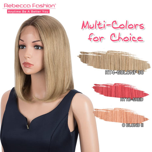 Bob Lace Front Wigs Human Hair Straight T Part Lace Wig - VIP Extensions