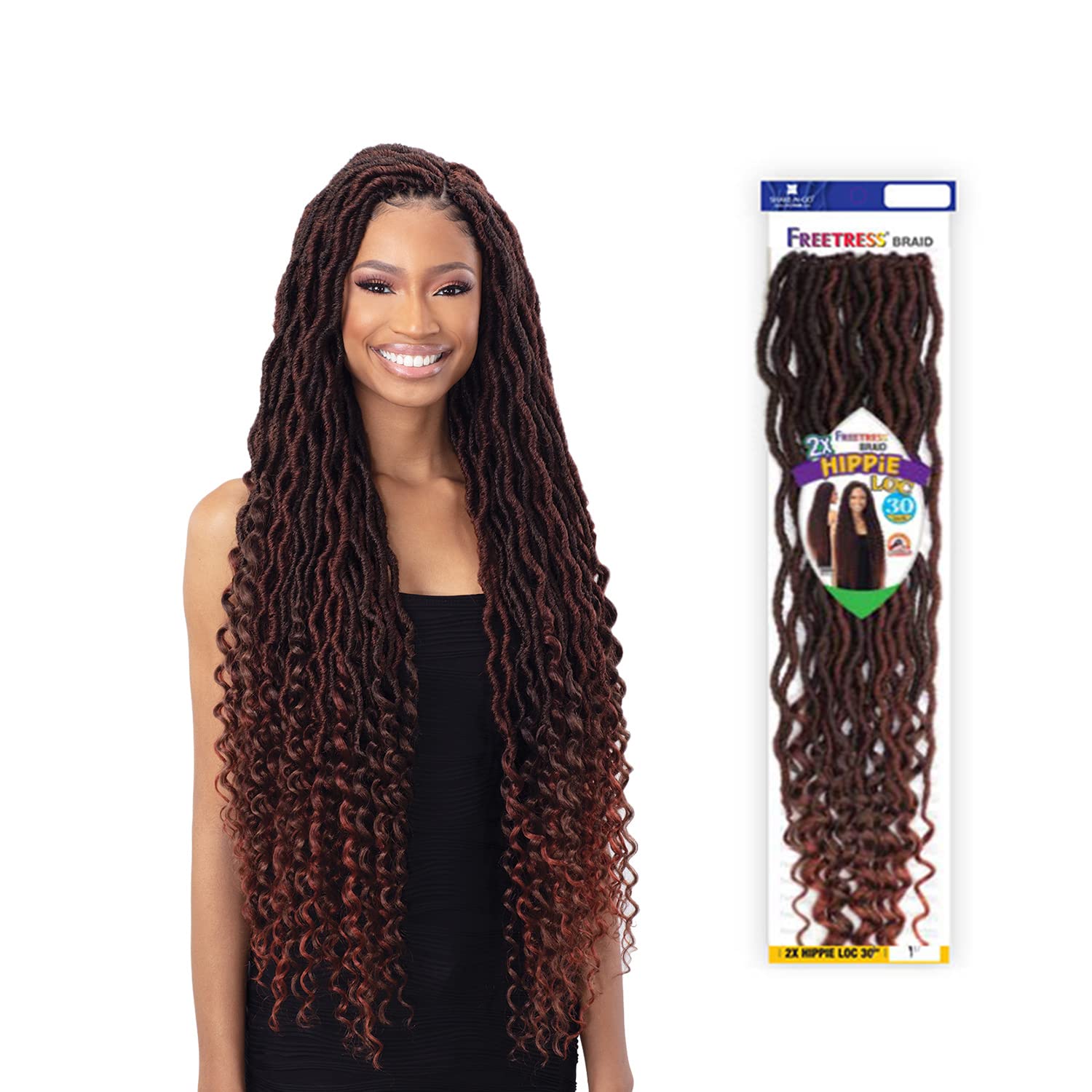 Freetress Crochet Braid - 2X HIPPIE LOC 30" - VIP Extensions