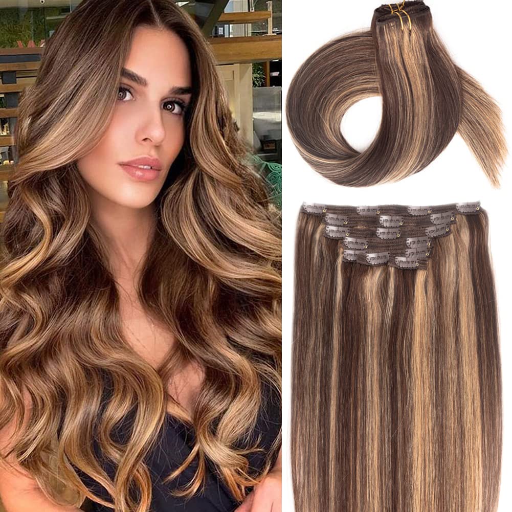 VIP Clip Extensions / Silky Straight - 24'' (170 g ) - ClipeX System - VIP Extensions