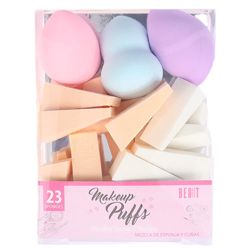 BEAUT Makeup Puffs 23pcs - VIP Extensions