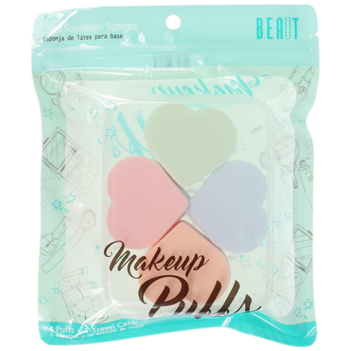 BEAUT Makeup Puffs  4 Puffs - VIP Extensions