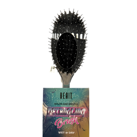 Beaut Nylon and Bristle Detangling Brush - VIP Extensions