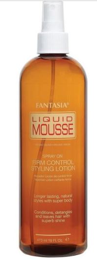 Fantasia Liquid Mousse Spray on Firm Control Styling Lotion 16 oz - VIP Extensions