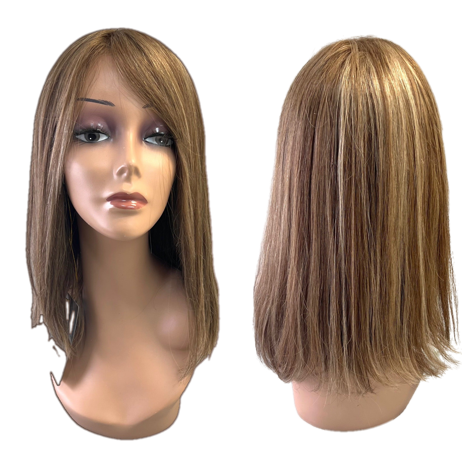 Caucasian Frontal Hand Tied Lace Wig - VIP Extensions
