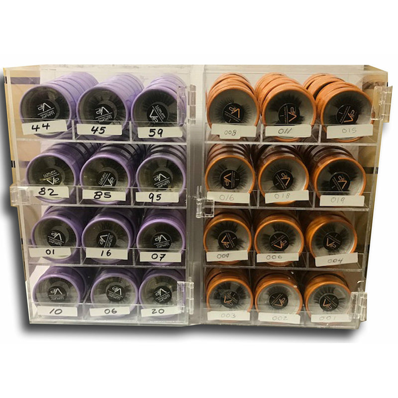 VIP HD & IMink Eyelashes Line with Display (12 styles per Diplay, set of 2 displays)
