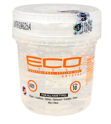 ECOSTYLE STYLING GEL KRYSTAL CLEAR 8 OZ - VIP Extensions
