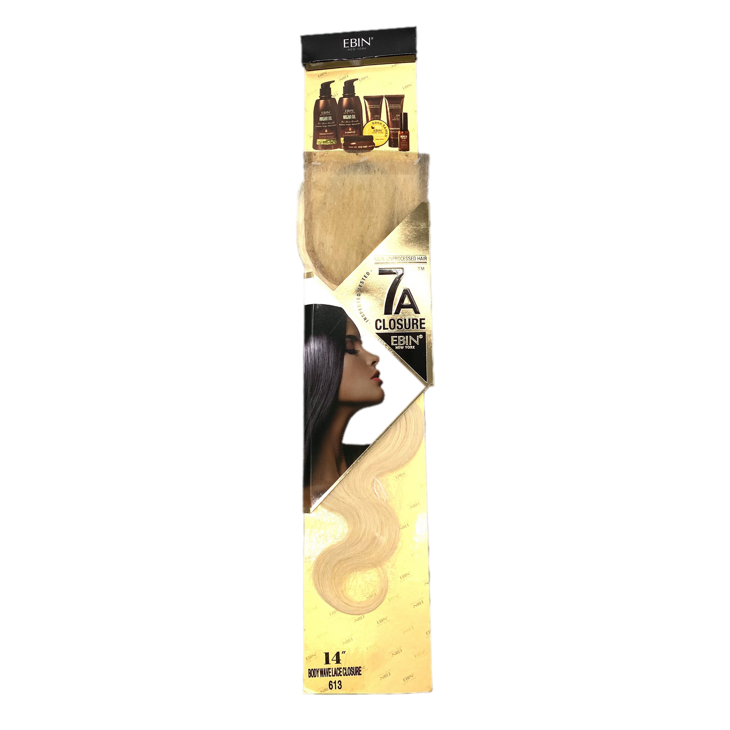 Ebin New York 4X4 CLOSURE BODY WAVE 14''(613) - VIP Extensions