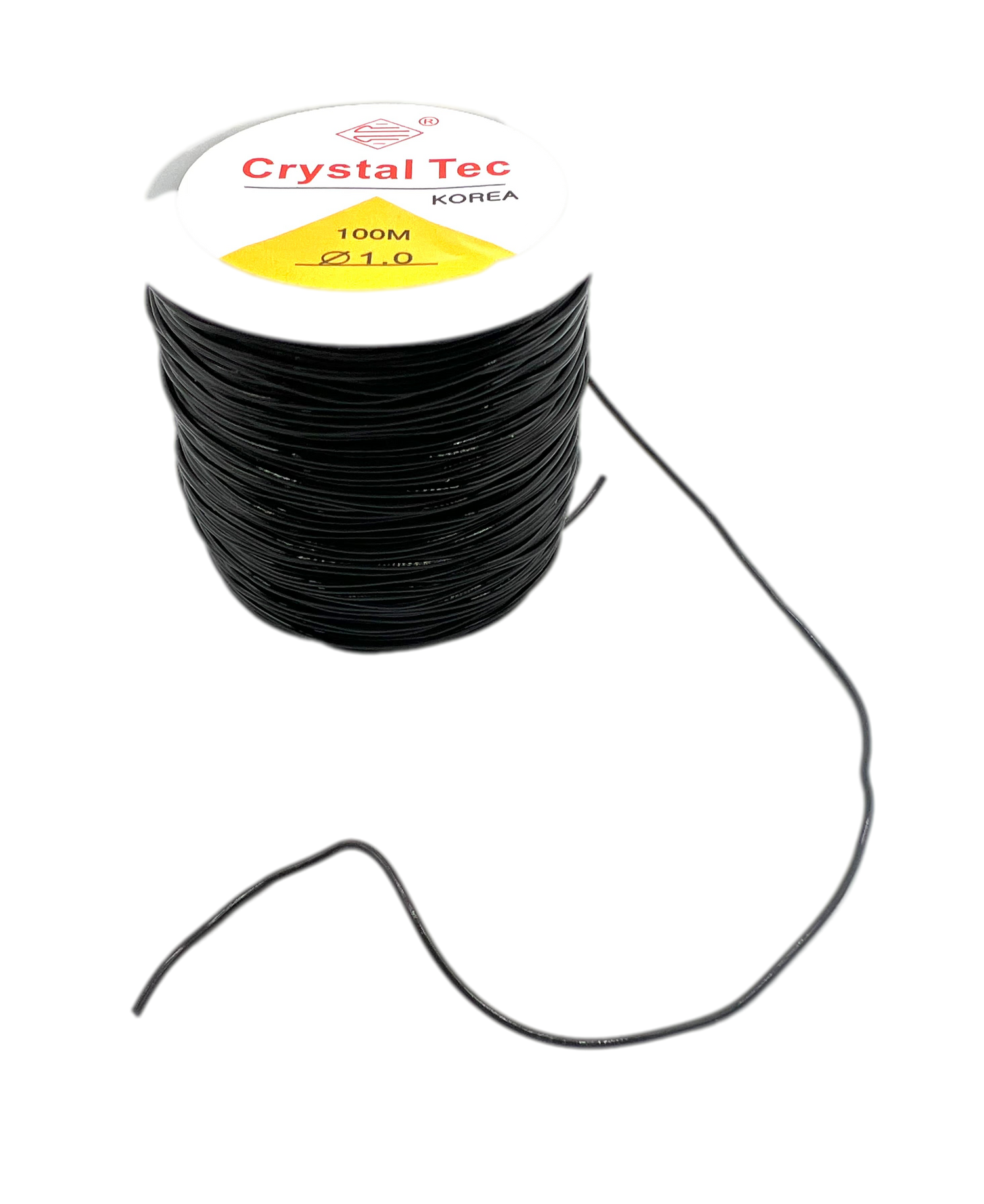 Elastic Thread Black - 100 meters - VIP Extensions
