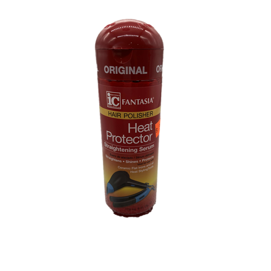 Fantasia IC Hair Polisher Heat Protector Straightening Serum 6oz - VIP Extensions