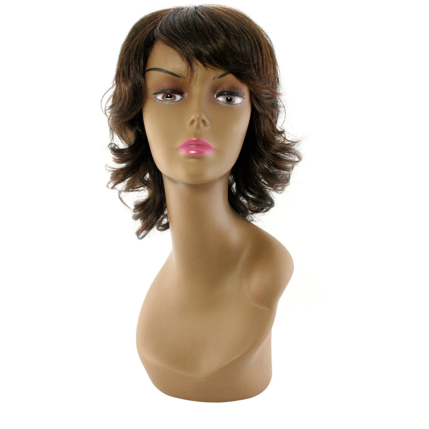 Pallet # 146 -  100% Human Hair  Wig - variety of styles and colors - 423 PIECES HUMAN HAIR WIGS X, Y, Z