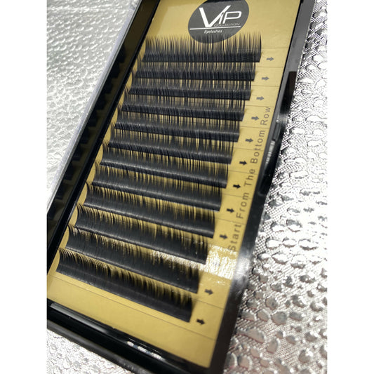 VIP Eyelashes - Faux Mink Lash Extension 12 lines J Curve 0.15