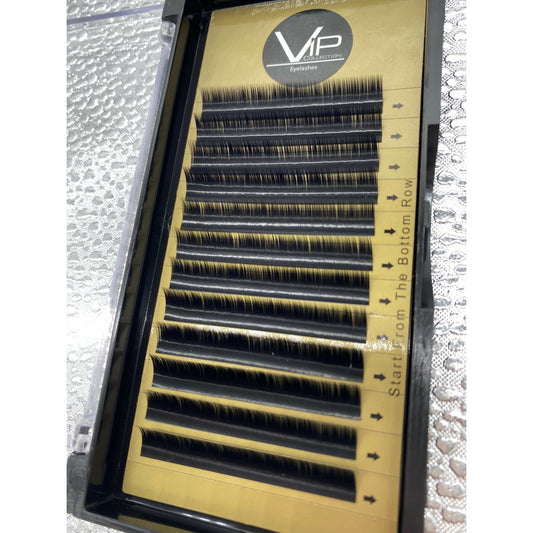 VIP Eyelashes - Faux Mink Lash Extension 12 lines B Curve 0.07