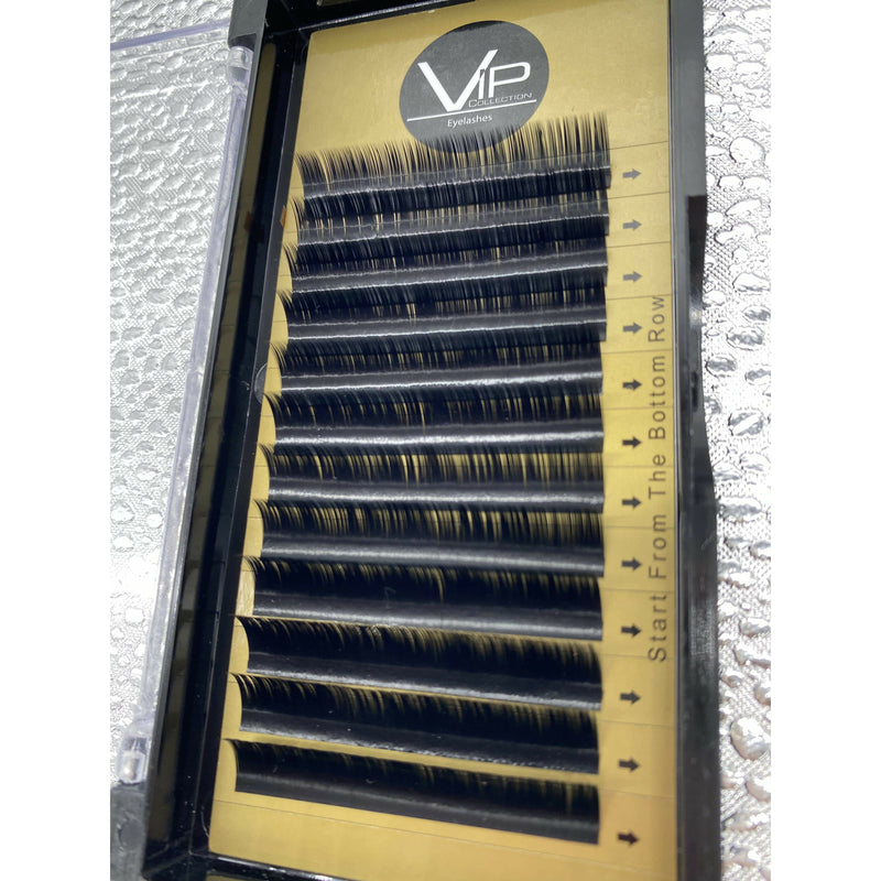 VIP Eyelashes - Faux Mink Lash Extension 12 lines B Curve 0.07