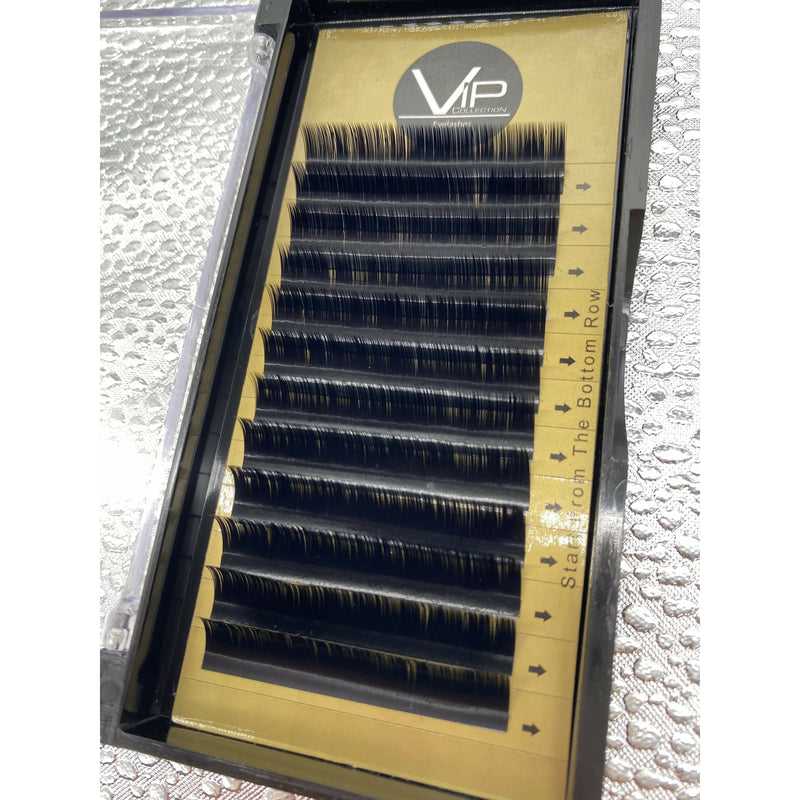 VIP Eyelashes - Faux Mink Lash Extension 12 lines B Curve 0.07