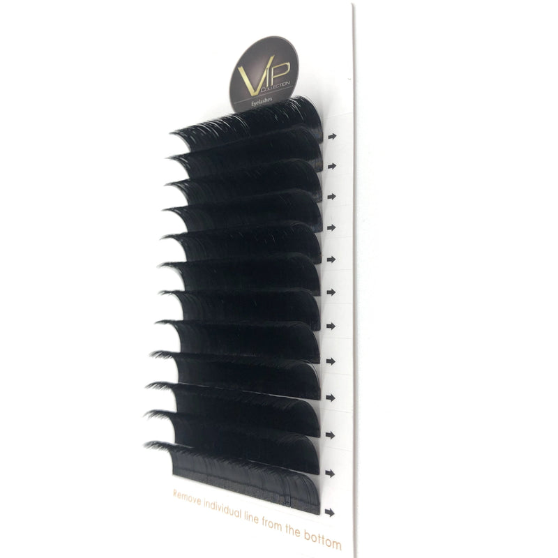 VIP Quick Fan Lash Extensions - 12 lines 0.07 D Curl - BeautyGiant USA