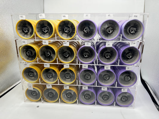 VIP Mink HD / LD Eyelashes Line with Display.