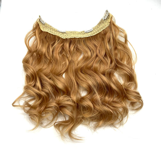 Halo Hair extensions Body Wave Real Human Hair 14'' - VIP Extensions