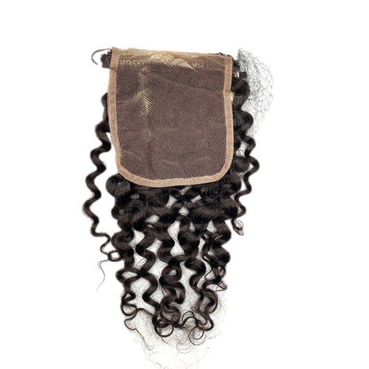 Love Latte 7A Brazilian Bundle Multi Pack w/Closure - Bohemian soft deep curl - VIP Extensions