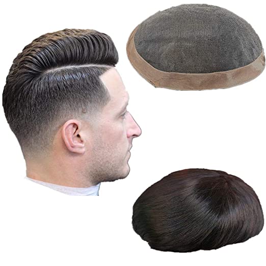 New! Mono Toupee for men - VIP Extensions