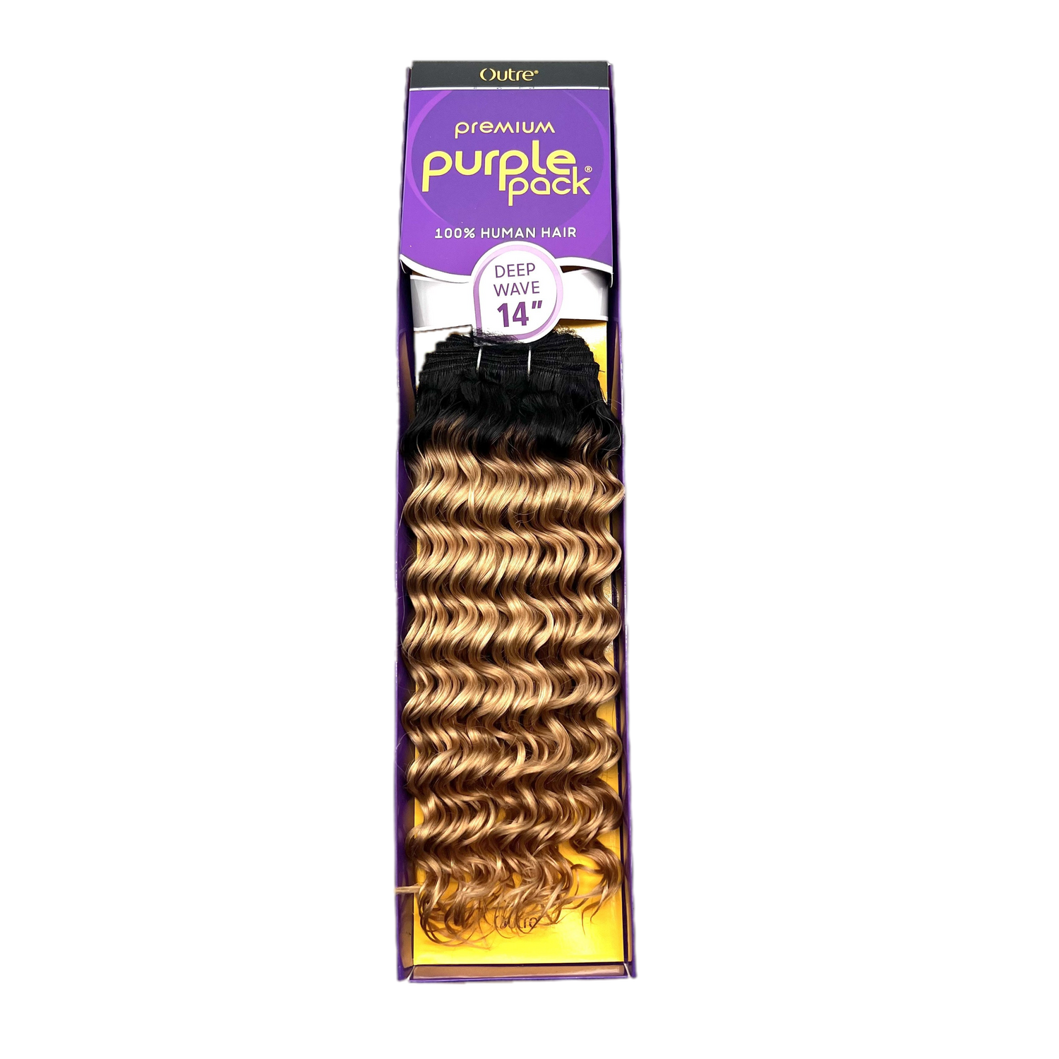 Outre Premium Purple Pack 100% Human Hair For Weaving Deep Wave - VIP Extensions