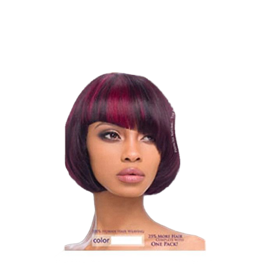 Outre Super Natural Perfect Bob 100%  Human Hair Weaving - VIP Extensions