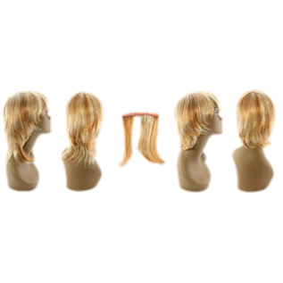 Pallet # 156 -  Lot of 100% Human Hair Wigs - variety of styles and colors - VIP Extensions