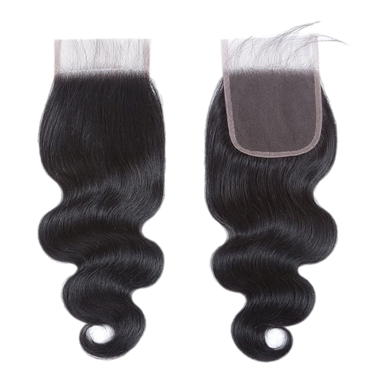 RIO Body Wavy Closure 4x4 Natural Black - VIP Extensions