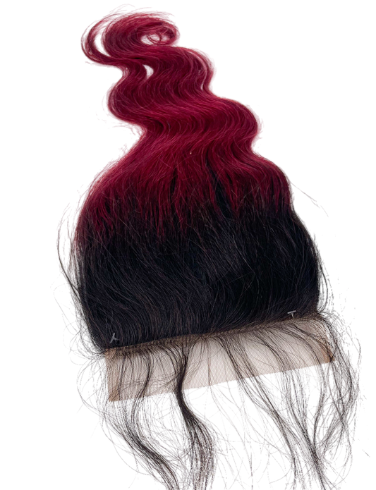 RIO Body Wave Closure  5x5 Wine - VIP Extensions