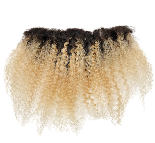 Rio Bohemian Closure Ear to Ear 13x5  Ukrainian Ombré - VIP Extensions