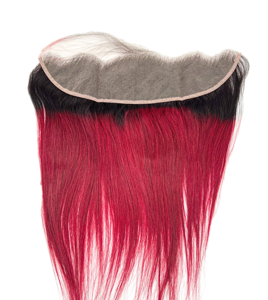 RIO Straight Frontal  Ear to Ear 13X4  Wine - VIP Extensions