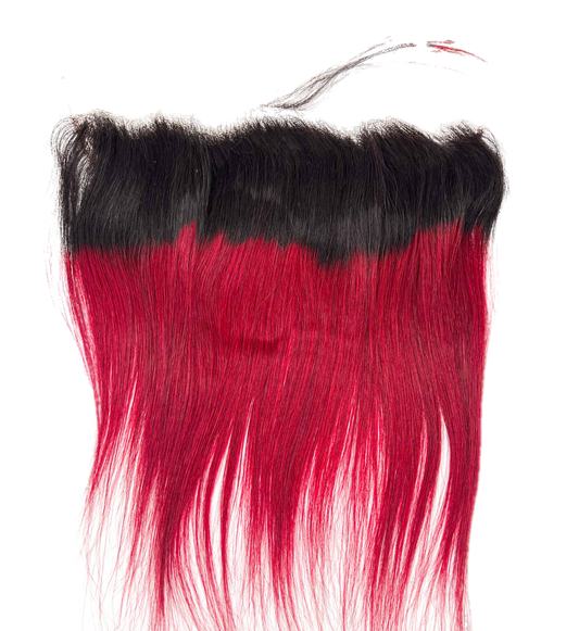 RIO Straight Frontal  Ear to Ear 13X4  Wine - VIP Extensions