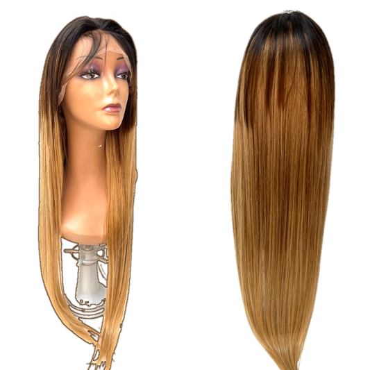 Rio Human Hair Front Lace Wig - GOLD - VIP Extensions