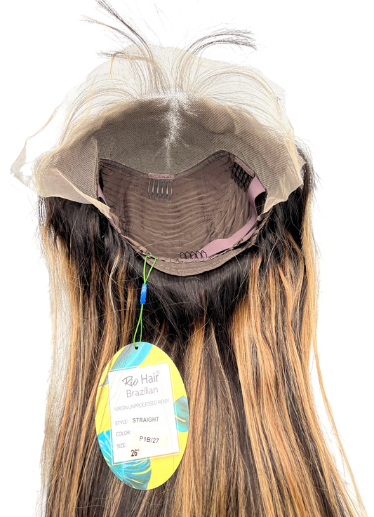 Rio Human Hair Front Lace Wig - GOLD - VIP Extensions