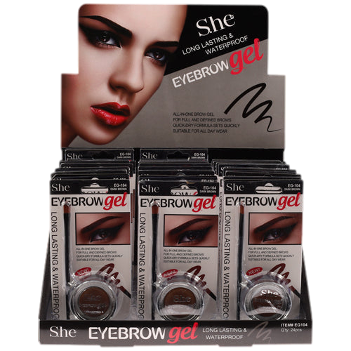 SHE GEL EYEBROW W/ BRUSH - VIP Extensions
