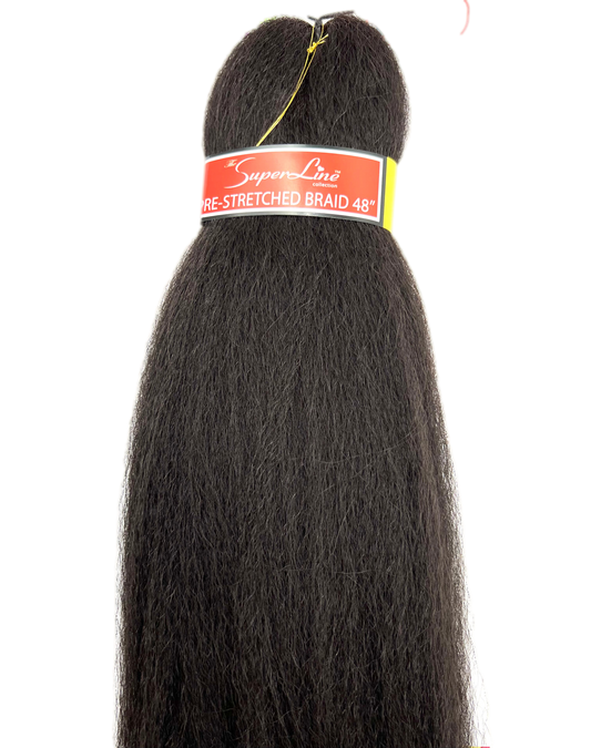 SUPERLINE COLLECTION PRE STRETCHED 100% KANEKALON PS BRAID 48" - VIP Extensions