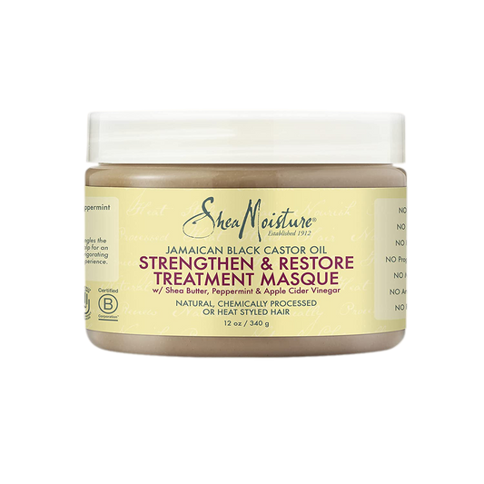 SheaMoisture Jamaican Black Castor Oil Treatment Masque 12OZ - VIP Extensions