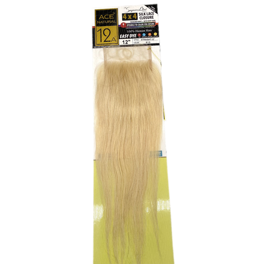 Super Line  silk 4x4 closure silk lace (613 - VIP Extensions