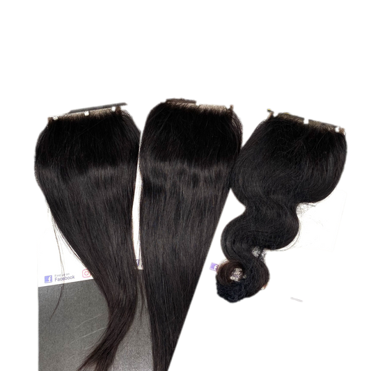 Super Line  silk 4x4 closure unprocessed hair - VIP Extensions
