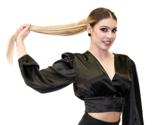 VIP PONYTAIL / Silky 24" (100 grams) 100% Human Hair - VIP Extensions