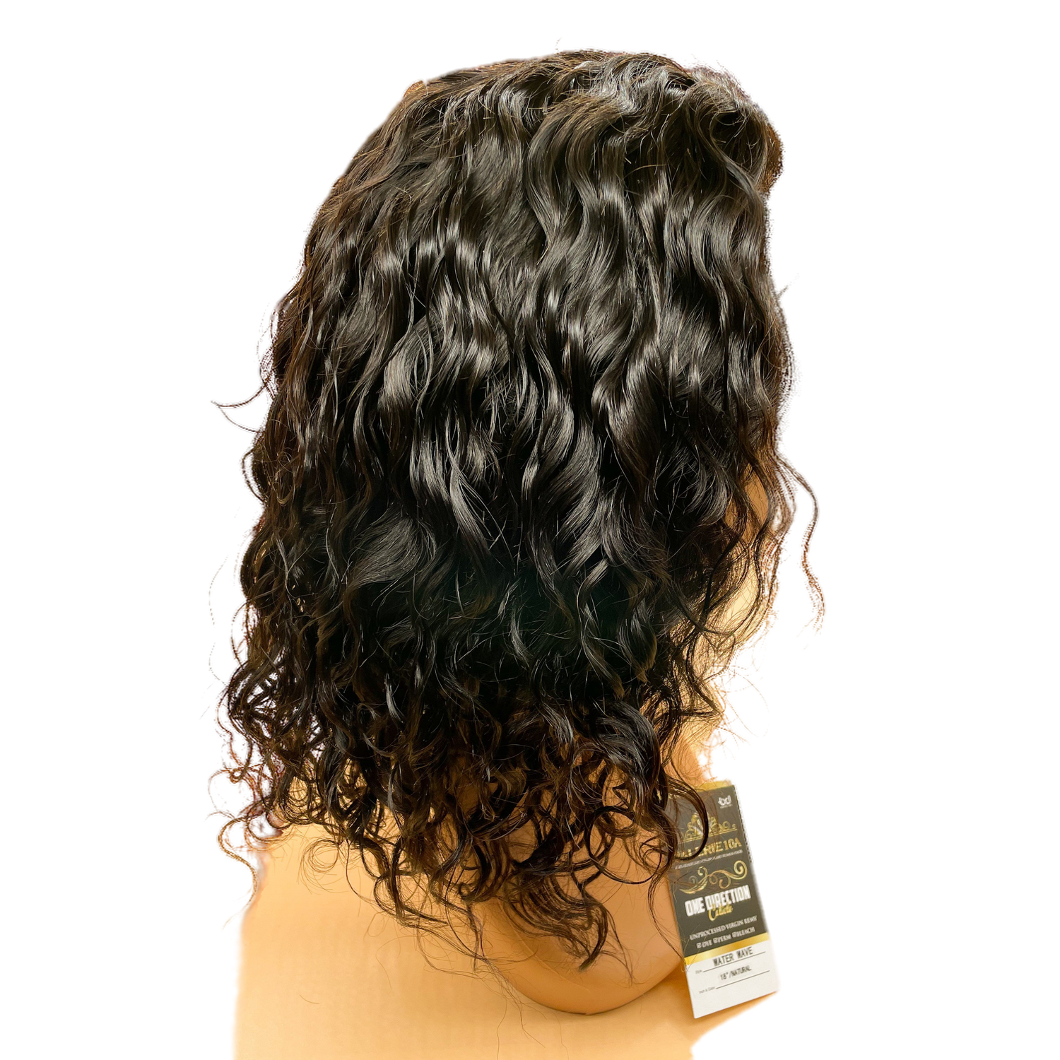 Valerie 10A Full Lace wig  360 One Direction Cuticle Water Wave 18'' - VIP Extensions