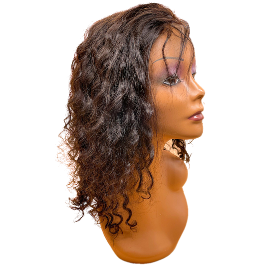 Valerie 10A Lace wig 360 One Direction Cuticle Deep Wave 18'' - VIP Extensions