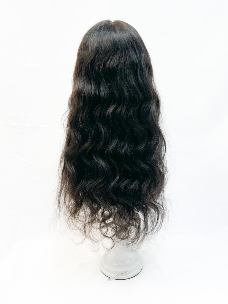 VIP Collection Virgin Human Hair Full Lace Wig Wavy 10" TO 20" - VIP Extensions