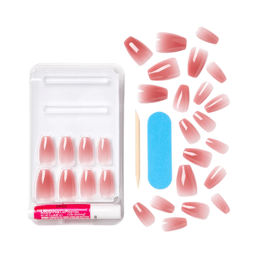 KISS Bare but Better Nails Nude Drama - VIP Extensions